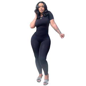 <span class=keywords><strong>Set</strong></span> da donna con Logo personalizzato e <span class=keywords><strong>Set</strong></span> da salotto in due pezzi per donna con ricamo Leggings a costine e <span class=keywords><strong>Set</strong></span> da donna - Product Image 5