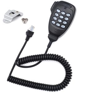 Microphone DTMF KMC-36 avec clavier pour radio mobile Kenwood TK-868G TK-790 TK-8180 TK-7180, micro pour talkie-walkie de voiture (RJ45) 8 broches - Product Image 1