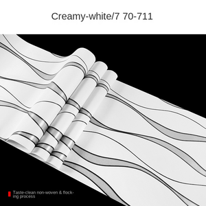 आधुनिक न्यूनतम 3 डी बनावट वाले गैर-बुने बेडरूम लिविंग रूम के लिए लिविंग रूम टीवी अपार्टमेंट जिम - Product Image 6