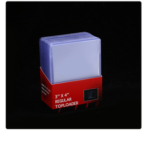 Porta Carte PVC Personalizzato 35PT, Custodie Top Loader 3x4, Protezioni in Plastica Ultra Pro per Carte Sportive e da Collezione - Product Image 4