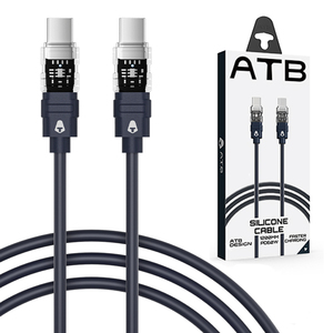 Prix de gros 1,2M Type c Usb Câble de données en silicone pour téléphone portable 60w Charge rapide pour iphone Câble de données - Product Image 5