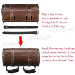 Motorcycle Cruiser Tool Bag Fork Front Fork Bag Waterproof Handlebar Motorcycle Saddlebag for Honda for Suzuki for Yamaha - Product Image 3