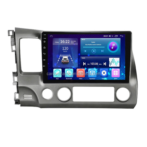 Aijia, el más nuevo Sistema de música con pantalla de Radio de 10 pulgadas, Audio para coche para <span class=keywords><strong>Honda</strong></span> <span class=keywords><strong>Civic</strong></span> <span class=keywords><strong>2006</strong></span> 2007 2008 2009 2010 2011, pantalla táctil Android - Product Image 1