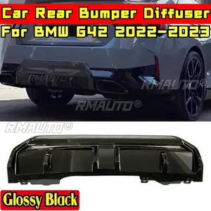 Accesorios para BMW G42 2022-2023, Difusor de Parachoques Trasero para BMW G42, Estilo Fibra de Carbono, Divisor de Estilo MP, Kit de Carrocería - Product Image 3