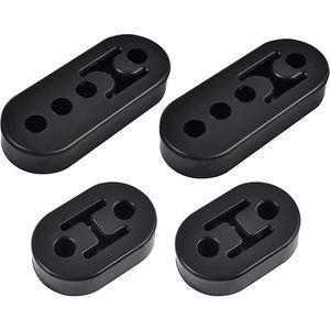 Colgador de escape de ajuste Universal, colgador de silenciador de goma para coches, camiones, Jeep, SUV, 2 y 4 agujeros - Product Image 1