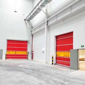 Pvc Công Nghiệp Rolling Shutter Cửa Hàng Nhanh Chóng Phòng Tốc Độ Cao Pvc Cuộn Lên Cửa Porte Rapides - Product Image 5