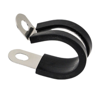 Collier de serrage en caoutchouc en acier inoxydable, facile à utiliser, de haute qualité, pour tuyaux et flexibles