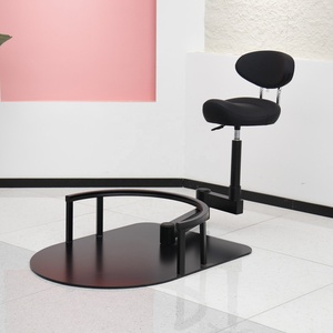 Nuevo Modelo de Taburete de Trabajo Grande de Metal para Barbería, Silla Giratoria Integrada para Peluquería, Venta Directa de Fábrica Especial para Salón - Product Image 2