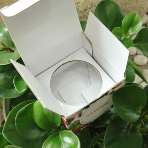 Umweltfreundliches individuell bedrucktes Logo kosmetische Parfüm-Kraftuhr Papier-Kartonbox Kartonverpackungsboxen für kleine Unternehmen