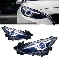 Feux avant Veidt pour Mazda 3 Axela 2014-2019, ensemble de phares Axela modifiés avec lentilles LED et feux de jour