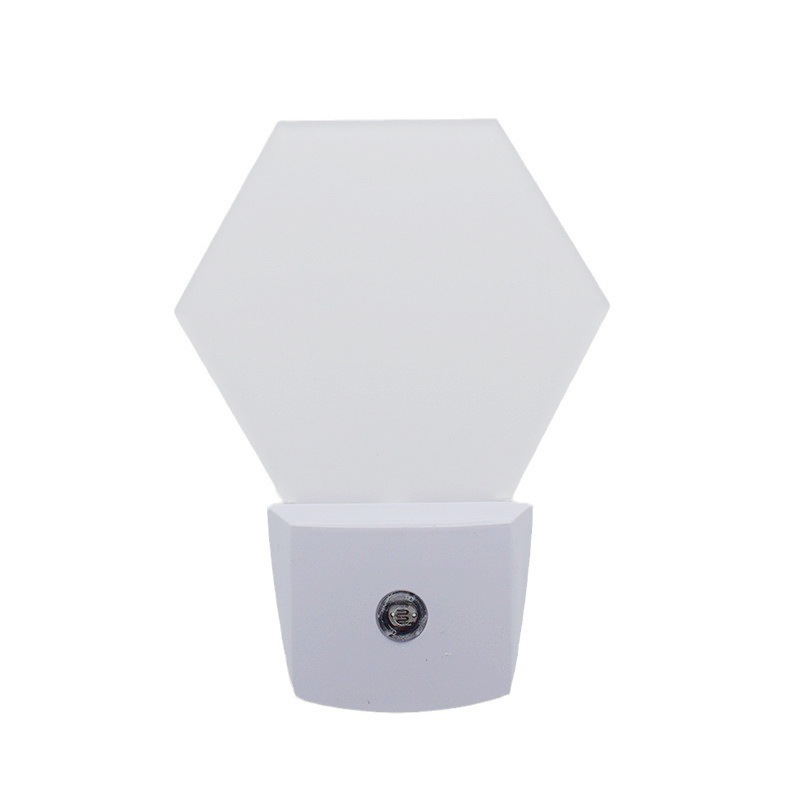 Acrylique hexagonal - 80x77,9x4mm - Prise US