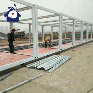 Maison de conteneur détachable en acier préfabriquée petite remorque de 20 pieds pour le bureau de vie urbain ou l'utilisation de kiosque d'hôtel - Product Image 3