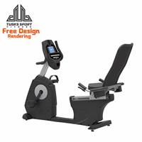 Vélo d'exercice couché pour usage domestique, cadre de vélo couché, siège de vélo quad, équipement commercial, entraînement de force professionnel