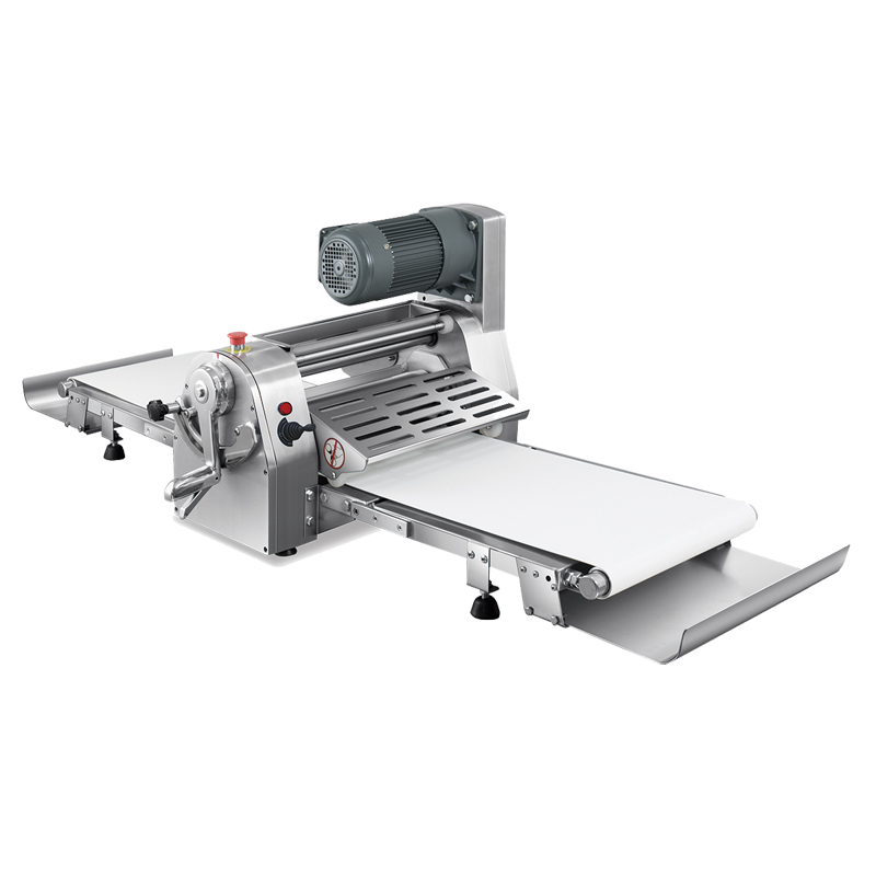 Professionele 520 Mm Tafel Top Soort Pastadeegroller Machine Voor Croissant