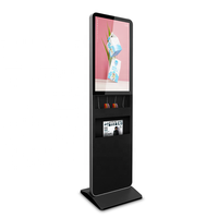 Yiyg chrono 07 — appareil de signalisation numérique lcd WIFI Public, Station de recharge pour téléphone portable