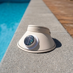 Cappello Estivo Rinfrescante con Visiera, Ricarica Solare USB, Velocità Regolabile, Traspirante, Alta Velocità, Protezione UV per Sport all'Aperto - Product Image 1