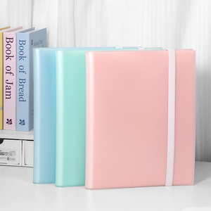 Kinh Doanh thẻ chất kết dính <span class=keywords><strong>A4</strong></span> kẹo màu sắc tương thích với 9 Túi thẻ Album thư mục 360 ringles side-tải trò chơi thẻ chủ cuốn sách - Product Image 4