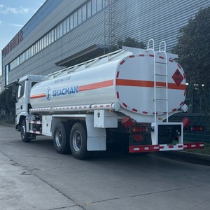 Camion-citerne SHACMAN 6x4 25000L pour le transport de carburant diesel, camion-citerne mobile avec pompe et distributeur à débit mesuré - Product Image 3