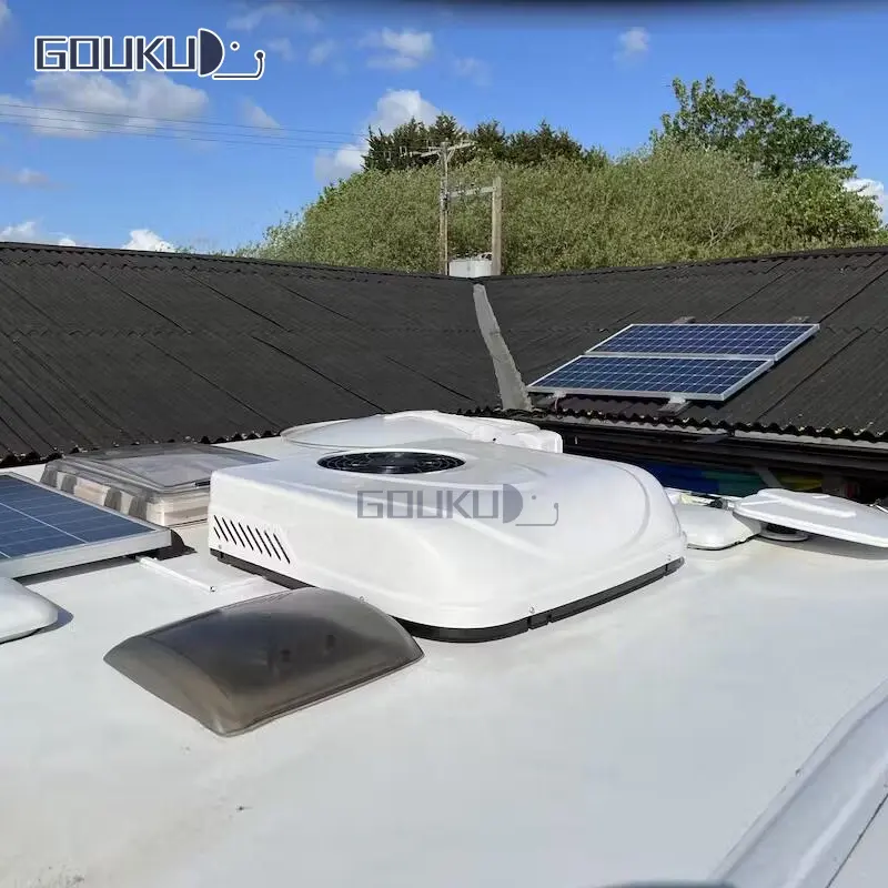 Fabricant chinois climatiseur à énergie solaire pour caravane de camping-car sur le toit