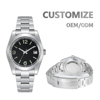 Montre de sport pour homme 39 mm, mode luxe, exploration, escalade, automatique, mécanique, saphir, étanche, bracelet 5 maillons, cadran lumineux
