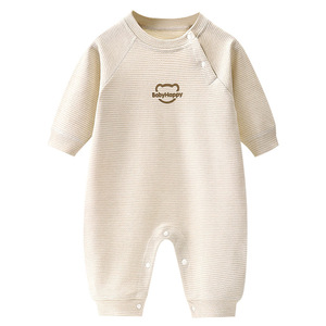 Tutina per Neonati Primavera/Autunno in Puro Cotone, Body a Maniche Lunghe Senza Cuciture per Bambini e Bambine - Product Image 5