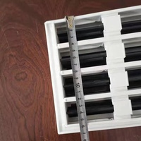 Diffuseur linéaire à fentes en alliage d'aluminium pour la ventilation des conduits de climatisation HVAC, grille d'air