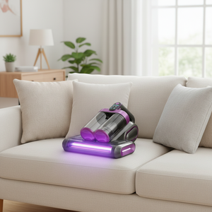 <span class=keywords><strong>Aspirateur</strong></span> sans fil Dreepor pour <span class=keywords><strong>matelas</strong></span> de lit, 13Kpa, <span class=keywords><strong>aspirateur</strong></span> à main avec lumière UV-C, filtre HEPA, canapé, lit - Product Image 3