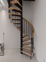 Escaliers en spirale métalliques sur mesure pour villa et loft |   Hauteur de 3 à 5 m |   Certifié CE