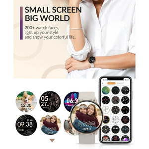 S61 นาฬิกาสมาร์ทวอทช์รุ่นใหม่สำหรับผู้ชาย รองรับการโทรด้วยบลูทูธ สมาร์ทวอทช์สำหรับผู้หญิง กันน้ำระดับ IP68 ตรวจวัดอัตราการเต้นของหัวใจ นาฬิกาสุขภาพ นาฬิกาออกกำลังกาย ของขวัญ - Product Image 6