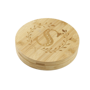 Natural House 100% <span class=keywords><strong>Plateau</strong></span> à <span class=keywords><strong>Fromage</strong></span> en Bois <span class=keywords><strong>de</strong></span> Bambou Biologique Planche à Découper avec 3 Couverts - Product Image 3