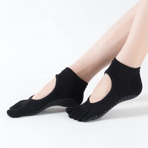 <strong>Diabetic</strong> Friendly Yoga Five Finger <strong>Socks</strong> Anti-Slip Breathable Spandex Casual Summer <strong>Women's</strong> Barefoot <strong>Socks</strong> - Product Image 2