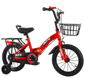 Vélo pliant pour enfants QUQI12 14 16 18 pouces, cadre en acier, mignon, pour filles de 2 à 12 ans, vente en gros directe d'usine - Product Image 3