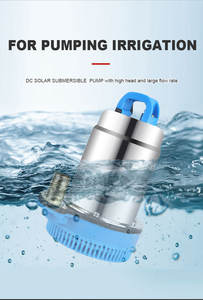 12V/24V <strong>Solar</strong> <strong>Submersible</strong> <strong>Pump</strong> With Aluminum Motor Low Pressure Large DC Head Flow Rate For Irrigation Agriculture Clean Water - Product Image 3