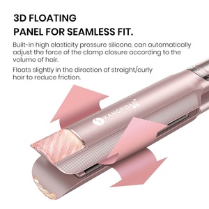 Professional Ceramic Infrared <b>Hair</b> <b>Straightener</b> | Anti-Scald | Dual Voltage | Battery-Powered | Styling Tool for Hotel - Product Image 5