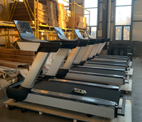 Caminadora Comercial Shandong Lanbo para Gimnasio con Pantalla de TV, Máquina para Correr, Caminadora Aeróbica