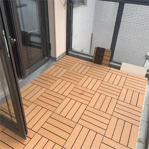 Échantillon gratuit de dalles de terrasse en bois texturé, anti-pourriture, résistantes à l'usure, décoratives <span class=keywords><strong>pour</strong></span> la <span class=keywords><strong>maison</strong></span>, à emboîtement - Product Image 2