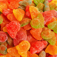 Bonbons piquants virals TikTok, bonbons gélifiés piquants, bonbons sucrés et acidulés, halal, vente en gros directe d'usine
