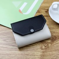 Dompet Wanita Lipat Pendek Kulit Lembut Dompet Koin Wanita Tempat Kartu Dompet Wanita Berkualitas Tinggi