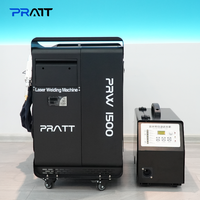 Machine de soudage laser haute précision la moins chère, 1500W, soudeuse laser 4 en 1 avec pistolet, lentilles et buses