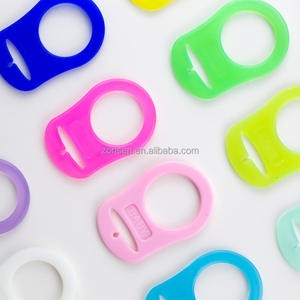 Adaptador de chupete de silicona suave masticable para bebé, accesorios de cadena de <span class=keywords><strong>mordedor</strong></span>, anillo <span class=keywords><strong>MAM</strong></span> de silicona, embalaje personalizado, 5 unidades/caja - Product Image 6