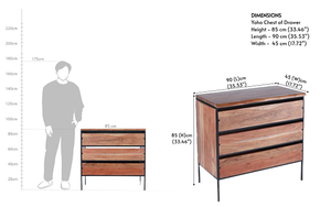 ตู้ลิ้นชักที่หรูหราด้วยการออกแบบที่ไร้กาลเวลาและความจุขนาดใหญ่เหมาะสำหรับพื้นที่ห้องนอนคลาสสิกหรือทันสมัย - Product Image 3