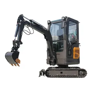 Hot Sale Chinese Cheap CE Yanmar Diesel 800 Kg 0.8Ton 1.8Ton 4 Ton ATV Micro Crawler Bagger Attachments Import Mini Excavator