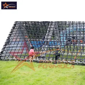 Per bambini American Ninja Warrior attrezzatura corsa ad ostacoli struttura per arrampicata all'aperto