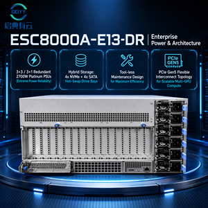 Servidor en Rack ESC8000A-E13-DR AMD 9004/9005 6U, Plataforma de 8 GPU, 24 DIMM DDR5, 10 Ranuras PCIe 5.0, Centro de Datos con Inferencia de IA - Product Image 1