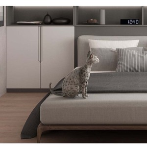 Hot bán nhà máy thiết kế mới tùy chỉnh cloakroom đồ nội thất gỗ/Cửa kính Bảng điều chỉnh tủ quần áo lưu trữ lớn chất lượng cao phần cứng - Product Image 3