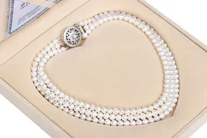 New Accessories Natural Freshwater Pearl Necklace Multi - Layer Pearl Chain Sweater Chain Female