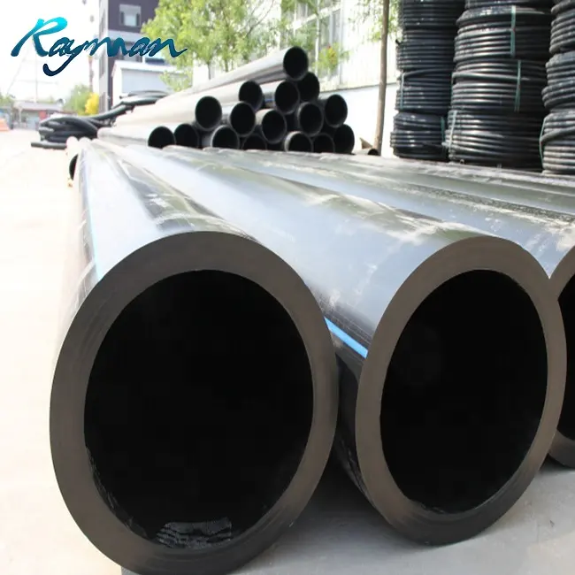 Rayman wholesale 2 inch 3 inch 4 inch HDPE water pipe PE100 high density polyethylene pipes
