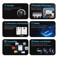 Batterie LiFePO4 JK BMS 15 kWh 16 kWh 314 Ah 280 Ah Cell Split Hybrid Grid Solar Home Energy Storage