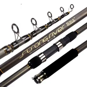 3m 3.6m 3.9m 4.2m off shore di alta qualità rock bass saltwater grip surf ultra light spinning canna da pesca telescopica in fibra di carbonio