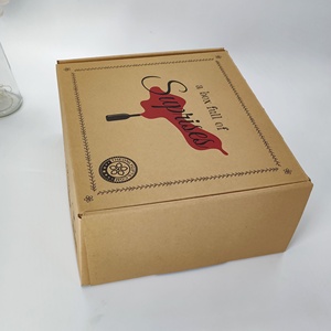 Scatole Regalo Personalizzate a Tema Vino in Cartone Ondulato Kraft, <span class=keywords><strong>Cartoni</strong></span> per Spedizione di Snack e Set Regalo Sorpresa per le Feste - Product Image 4